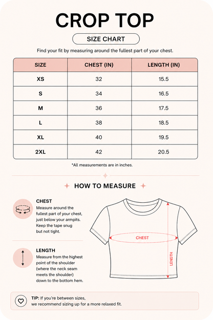 MAIN CHARACTER | REGULAR CROP TOP