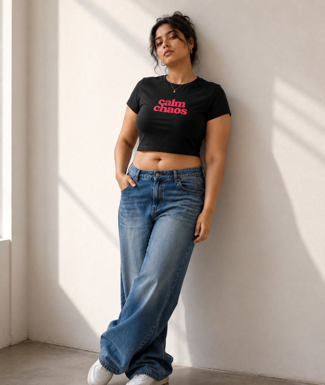 CALM CHAOS | REGULAR CROP TOP
