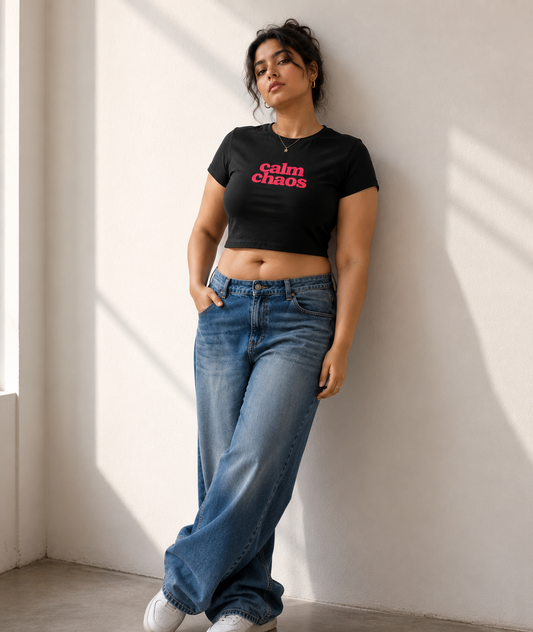 CALM CHAOS | REGULAR CROP TOP