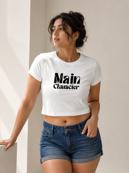 MAIN CHARACTER | REGULAR CROP TOP