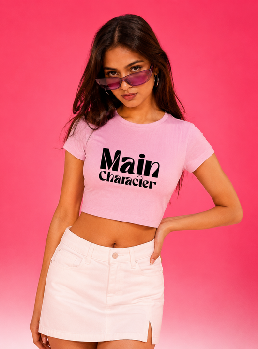 MAIN CHARACTER | BODY HUG CROP TOP