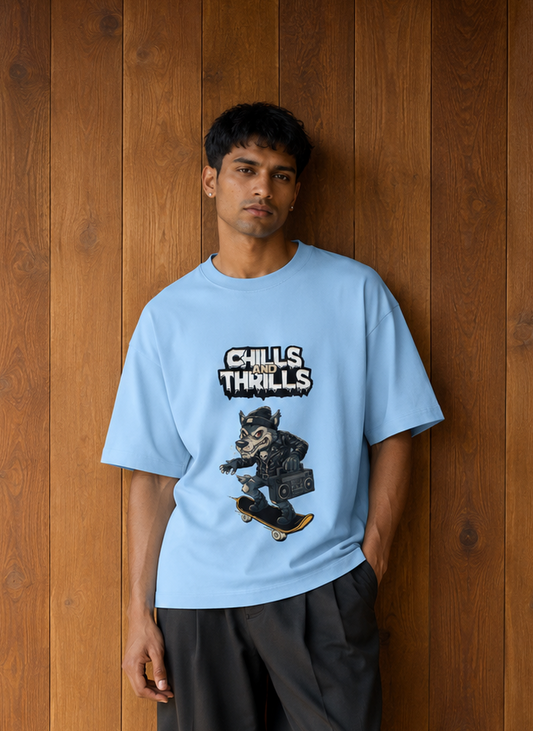 CHILLS & THRILLS | OVERSIZED T-SHIRT