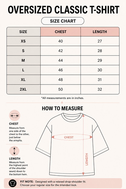 PLAIN OVERSIZED TSHIRT