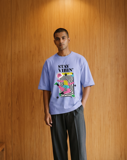 STAY VIBIN | OVERSIZED T-SHIRT