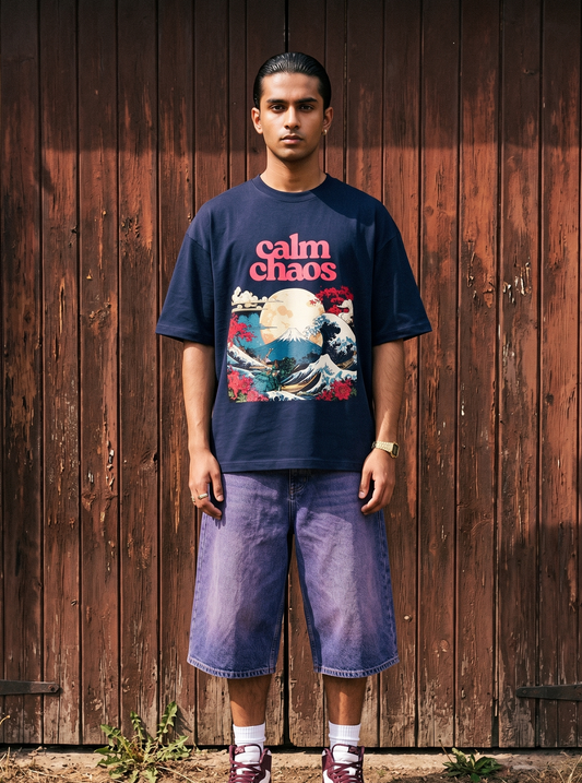 CALM CHAOS | OVERSIZED T-SHIRT