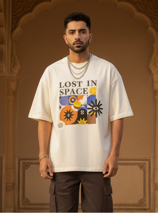 LOST IN SPACE OVERSIZED TSHIRT